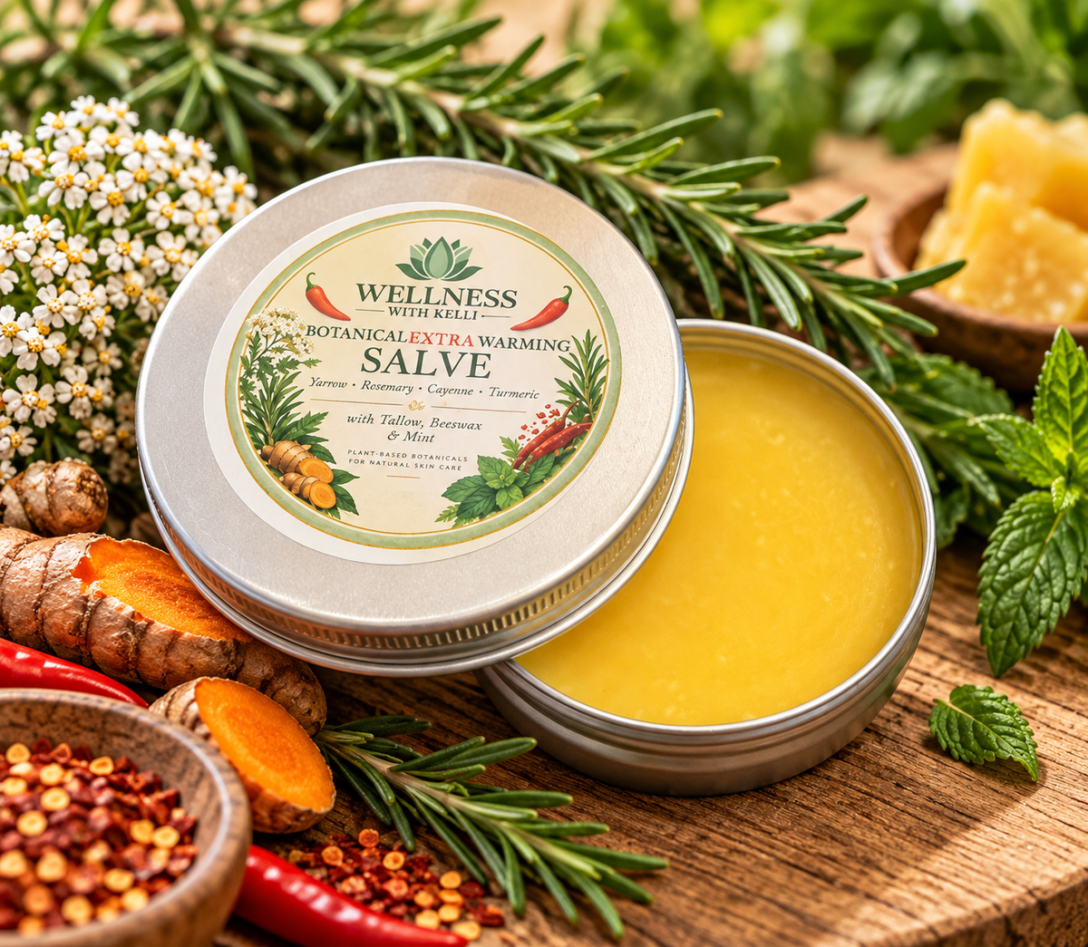 Botanical EXTRA Warming Salve - 2 oz