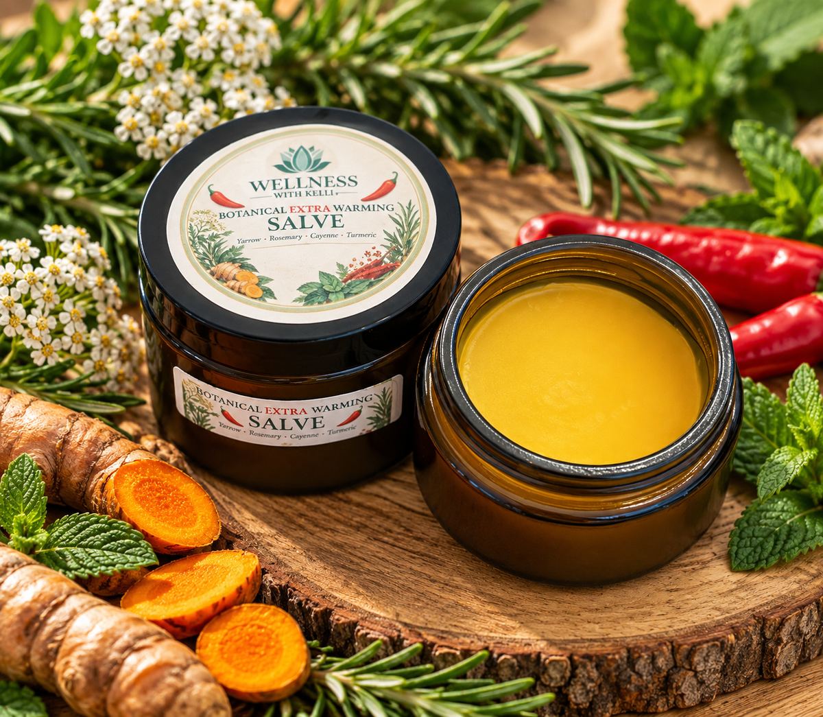 Botanical EXTRA Warming Salve - 4 oz