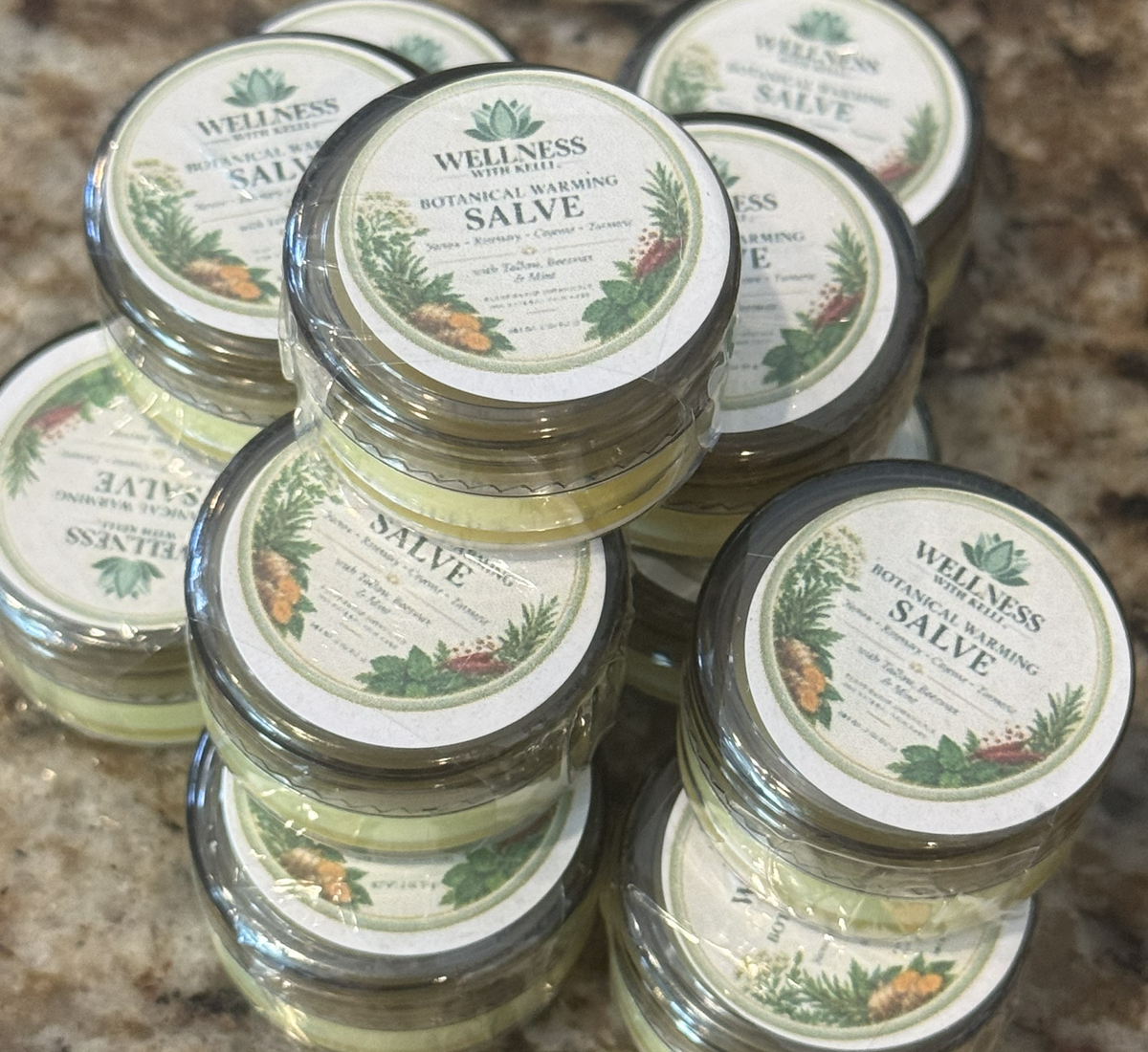 Botanical Warming Salve (mild) 2 oz