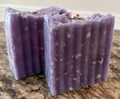Lavender Rose Hot Processed Soap Bar