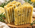 Lemon Thyme Hot Process Soap Bar